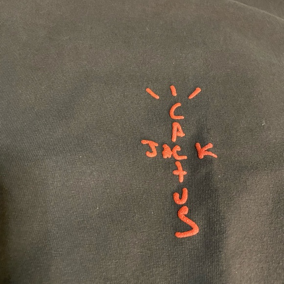 Cactus jack travis scott digital girl tshirt size large NEW - Picture 2 of 5